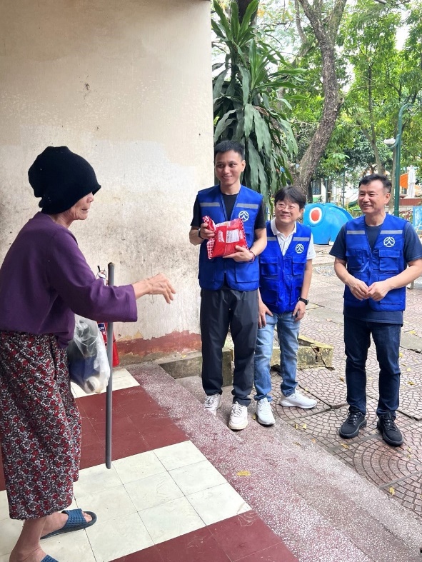 세아상역 베트남 하노이 법인, 사회보호 센터에 난방용품 전달